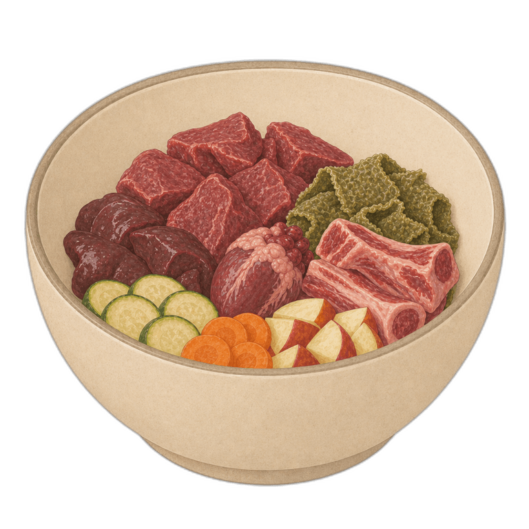 Rind mit Knochen